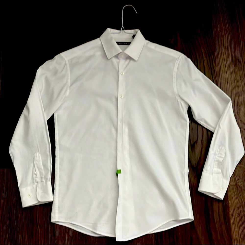 Michael Kors youth 14 long sleeve button down dress shirt - great condition